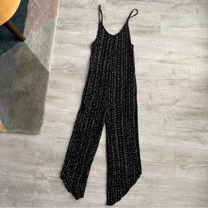 Strappy Jumpsuit Romper Black & White